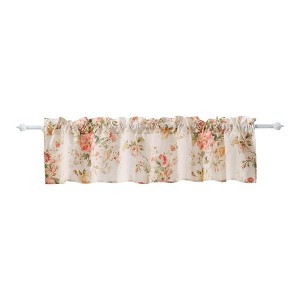 Greenland Home Fashions Grace Embrace Beauty Luxurious Modern Window Treatment Valance Each panel 84'x16" Buttercup - 1 of 4