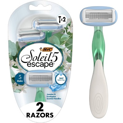 Bic Soleil Escape 5-blade Disposable Razors - 2ct : Target
