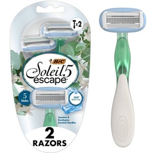 BiC Soleil Escape 5-Blade Disposable Razors - 2ct - 1 of 4