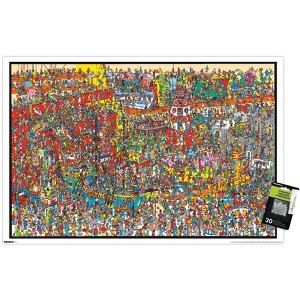 Trends International Where's Waldo? - Toys Toys Toys Unframed Wall Poster Prints - 1 of 4