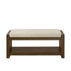 NicBex Modern 40" Slim Shoe Rack Ottoman Bench, Space Saving Entryway Storage with Removable Cushion & Lower Shelf for Apartment - 4 of 4