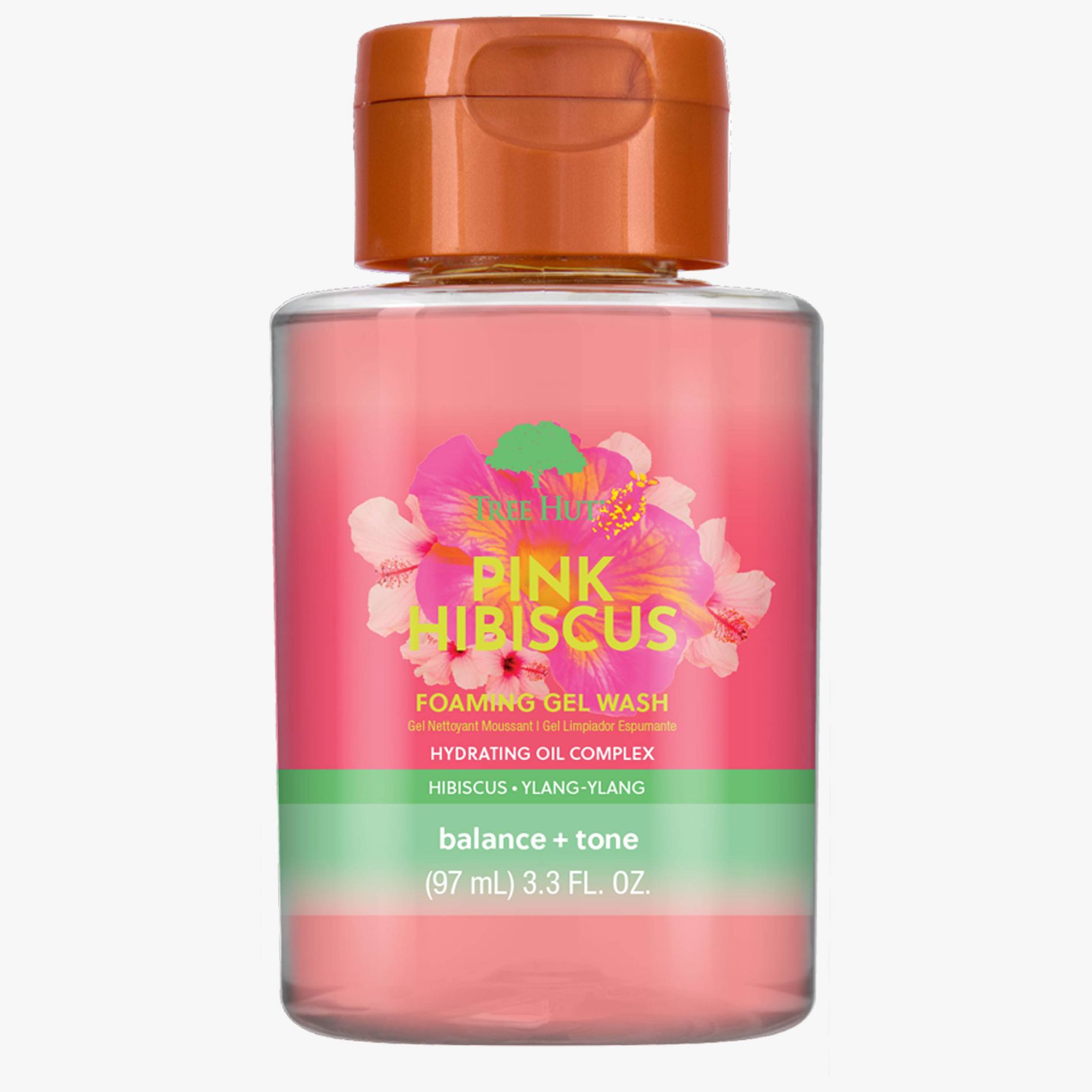 Tree Hut Mini Body Wash Pink Hibiscus - 3.3 fl oz