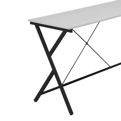 Executive Black Wood Corner Desk with Drawer and USB Port