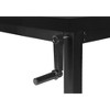 NicBex Adjustable Home Office Desk 47" L Writing Desk with Wooden Desktop, Black Metal Legs for Office, Study - 4 of 4