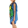 LA LEELA Women's Summer Bikini Wraps Beach Wrap Swimwear Sarong Cover up Skirt Swimsuit Pareo for Women One Size Multicolored, Floral - 4 of 4