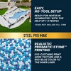 Bestway Steel Pro MAX Round Above Ground Swimming Pool Set with Metal Frame Filter Pump, Ladder, and Cover - 4 of 4