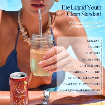Liquid Youth Passion Bliss Flavored Water - 12 fl oz