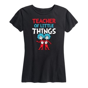 Women's - Dr. Seuss - Teacher Of Little Things Short Sleeve Graphic T-Shirt - 1 of 4