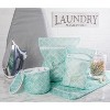 Design Imports Set of 6 Aqua Lattice C Mesh Laundry Bags: Polyester Lingerie & Bra Wash Bag, 19.75"x15.75" - 2 of 4