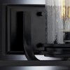 Urban Ambiance Luxury French Rustic Bath Vanity Light,  7.25"H x 23.75"W,  Midnight Black Finish, UHP3761 - 4 of 4
