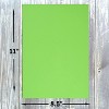 Hamilco Colored Cardstock Scrapbook Paper 8.5" x 11" Green Apple Color Card Stock Paper 50 Pack - 3 of 4