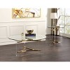 23" Sosi Accent Table Gold Finish - Acme Furniture - 2 of 4
