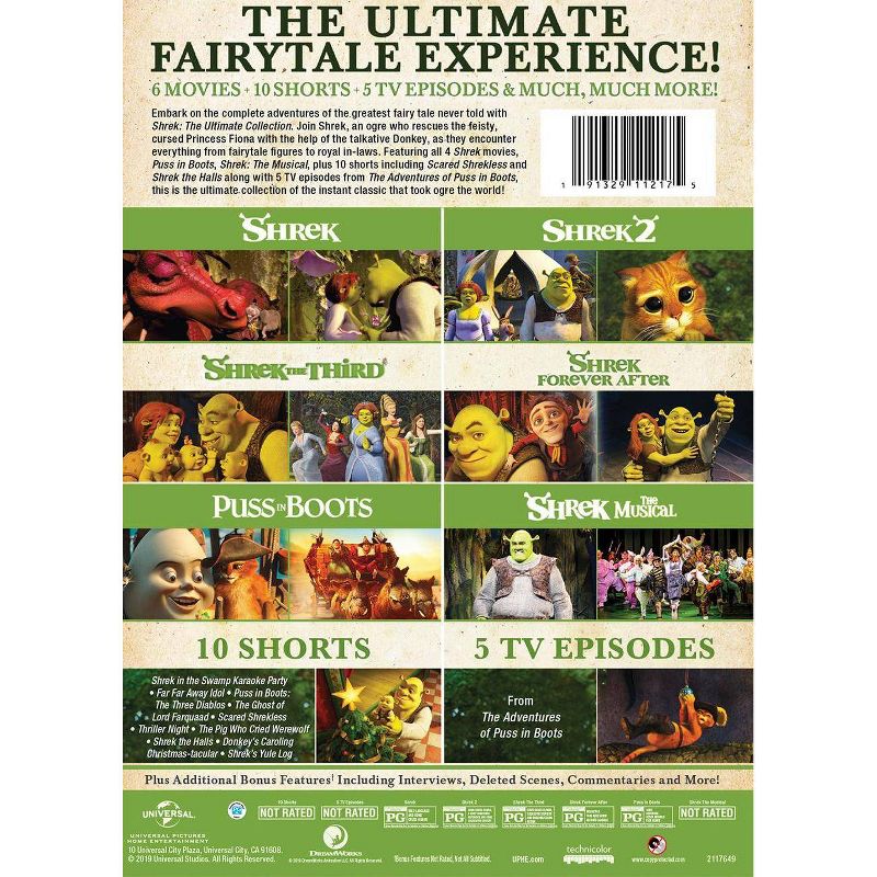 Shrek: The Ultimate Collection (DVD), 3 of 4