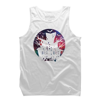 Men's Design By Humans Halloween home By durungkapok Tank Top