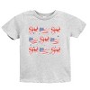 The Juniper Shop Patriotic America Stacked Coquette Youth Short Sleeve Tee - 2 of 4