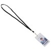 Advantus® Deluxe Lanyard with J-Hook, Black, Box of 100 - 4 of 4