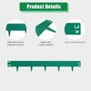 2-Pack Corten Steel Landscape Edging – 42" x 5" Deep, Easy Install Hammer-In Garden Borders - 4 of 4