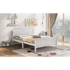 Full Size Wood Platform Bed with Headboard and Wooden Slat Support - 3 of 4
