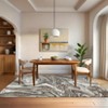 Modern Abstract Large Area Rug 9x12 Washable Rugs For Living Room Stain Resistant Throw Carpet With Non-Slip Backing For Bedroom Nursery Apartment - 2 of 4