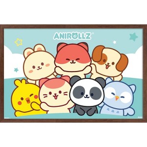 Trends International Anirollz - Group Framed Wall Poster Prints - 1 of 4