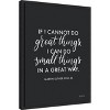 Amanti Art Words of Wisdom III BW by Becky Thorns Canvas Wall Art Print Framed 18 x 24-in. - 3 of 4