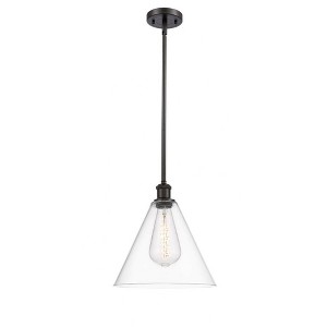 Berkshire - 1 Light Mini Pendant In Industrial Style-12.75 Inches Tall and 12 Inches Wide - 1 of 1