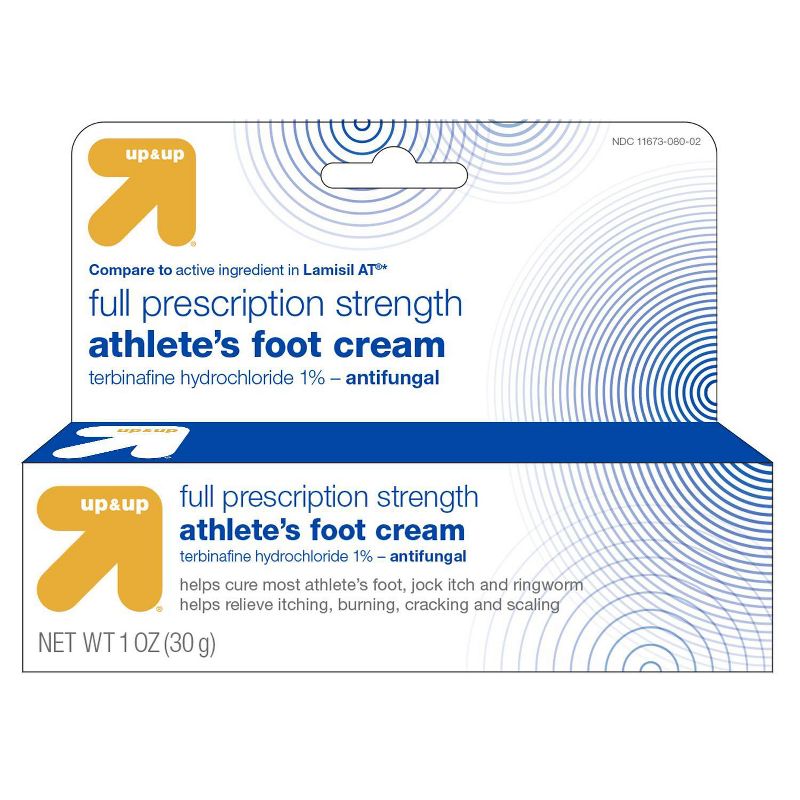 Athletes Foot Terbinafine Hydrochloride Antifungal Cream - 1oz - up &#38; up&#8482;, 3 of 6