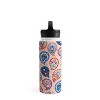 Pimlada Phuapradit Floral Paisley Half Drop Water Bottle - Society6 - 3 of 4