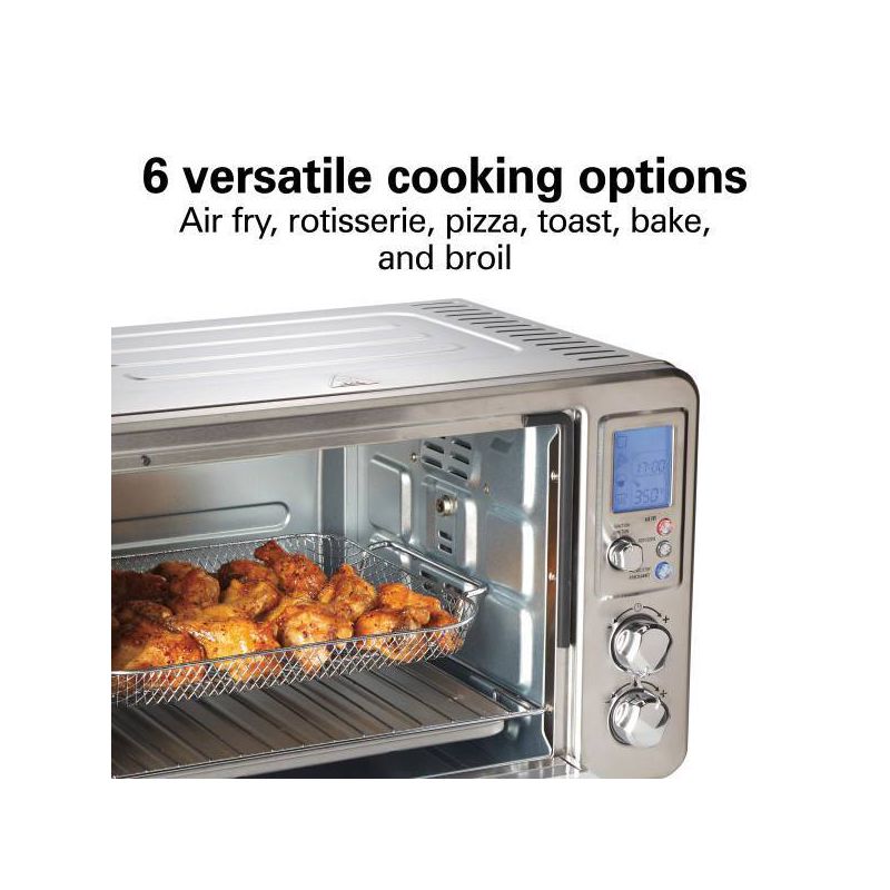 Hamilton Beach Digital Sure-Crisp Air Fry Toaster Oven, 3 of 8