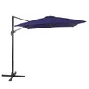 Sonkuki 10X8FT Outdoor Alunimun Patio Cantilever Umbrella With 240gsm Solution-Dyed Fabic for Deck Backyard Pool - 2 of 4