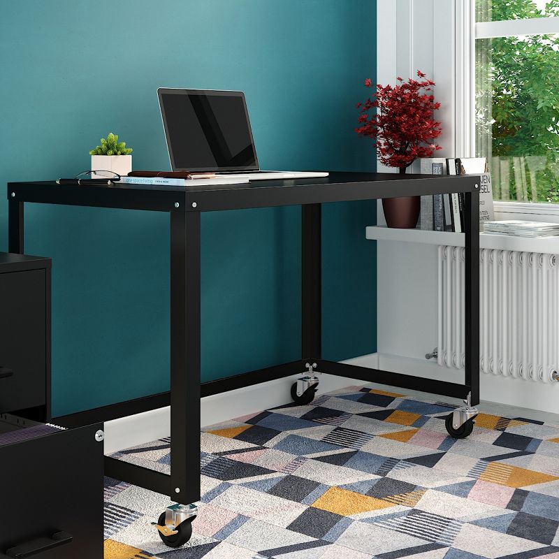 Space Solutions Mobile Desk Steel, 2 of 13