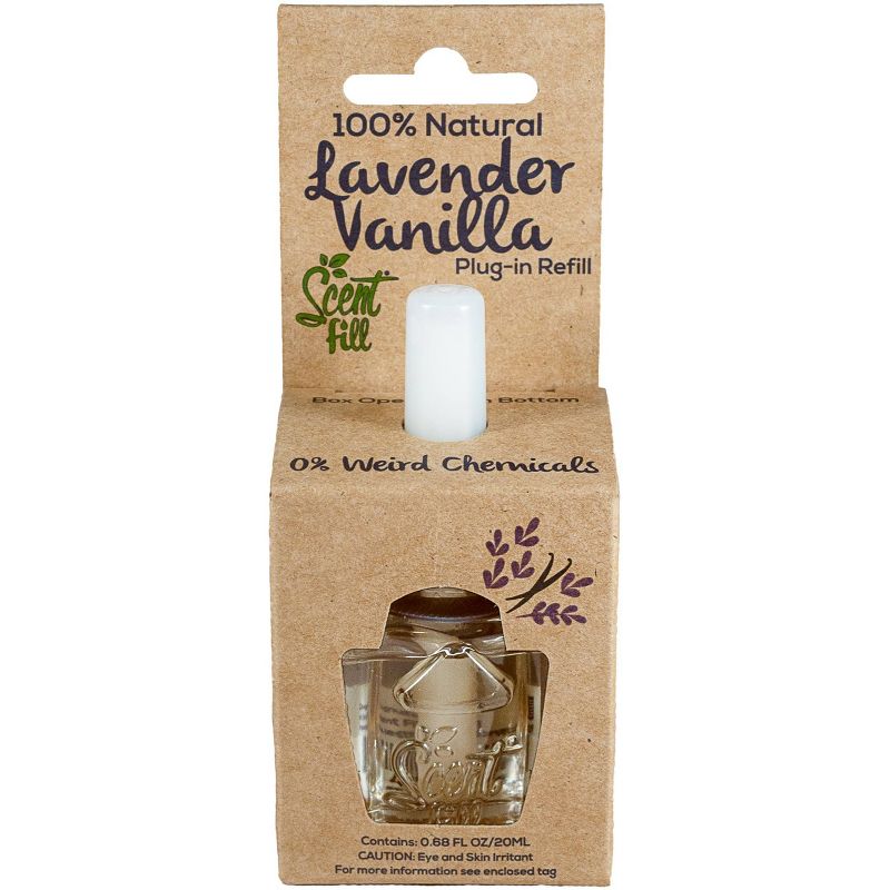 Scent Fill Plug-in Refill - 100% Natural Lavender Vanilla - 2.85 fl oz, 2 of 7