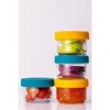 Kilner Storage Snack & Store Jars with Push Top Silicone Lids, Set of 2 - 2 of 4