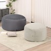 FONTOI Bean Bag Chair for Adults, Foam Filled Furniture with Soft Removable Cover, Comfy Kids Sofa for Living Room Bedroom Dorm, Gray, 36"*22"*36" - 2 of 4