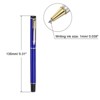 Unique Bargains Business Office Metal Smooth Writing Black Ink Ballpoint Pens 3 Pcs - 2 of 4