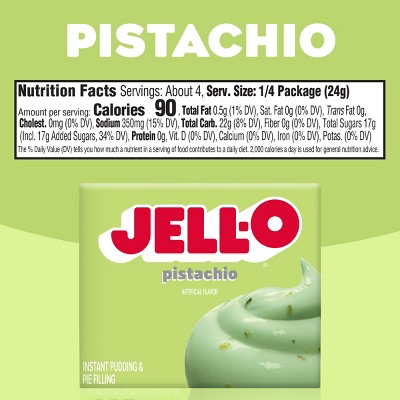 JELL-O Pie Instant Pistachio Pudding &#38; Pie Filling - 3.4oz