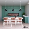 Hunter Fans 10.25" Bluff View Pendant Ceiling Light Flat Matte Black Finish - 3 of 4
