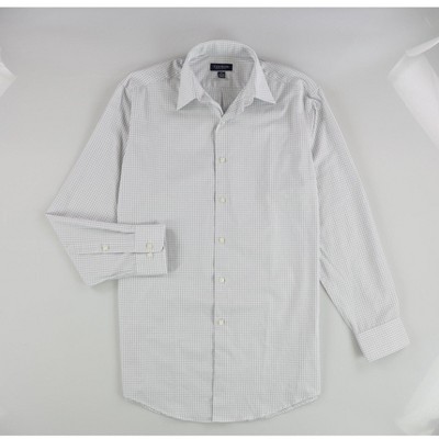 Club Room Mens Regular-Fit Button Down Dress Shirt