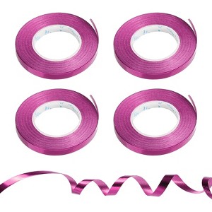 Unique Bargains Party Decoration Curling Metallic Ribbon 4 Pcs - 1 of 4