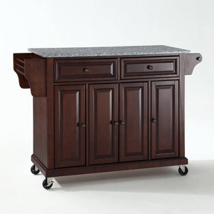 52" Full Size Granite Top Kitchen Cart - Crosley - 1 of 4