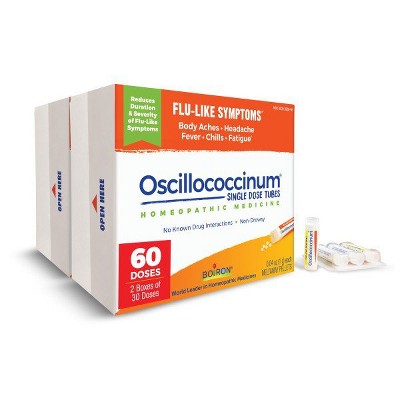 Oscillococcinum 30 doses Twin Pack by Boiron  -  2 x 30 doses Liquid