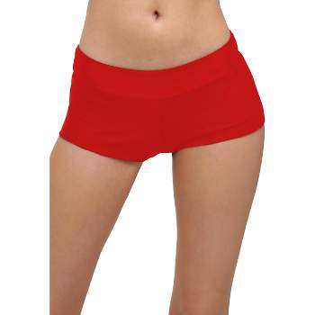 Halloweencostumes.com X Small Women Women's Volleyball Spandex Costume  Shorts, White : Target