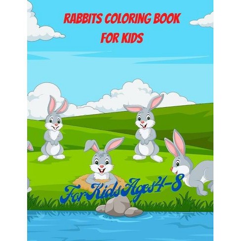 Download Rabbits Coloring Book For Kids By Moraru Cristian Alexandru Paperback Target