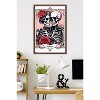 Trends International Tabz Jones - Skull and Roses Tarot Lovers Framed Wall Poster Prints - 2 of 4