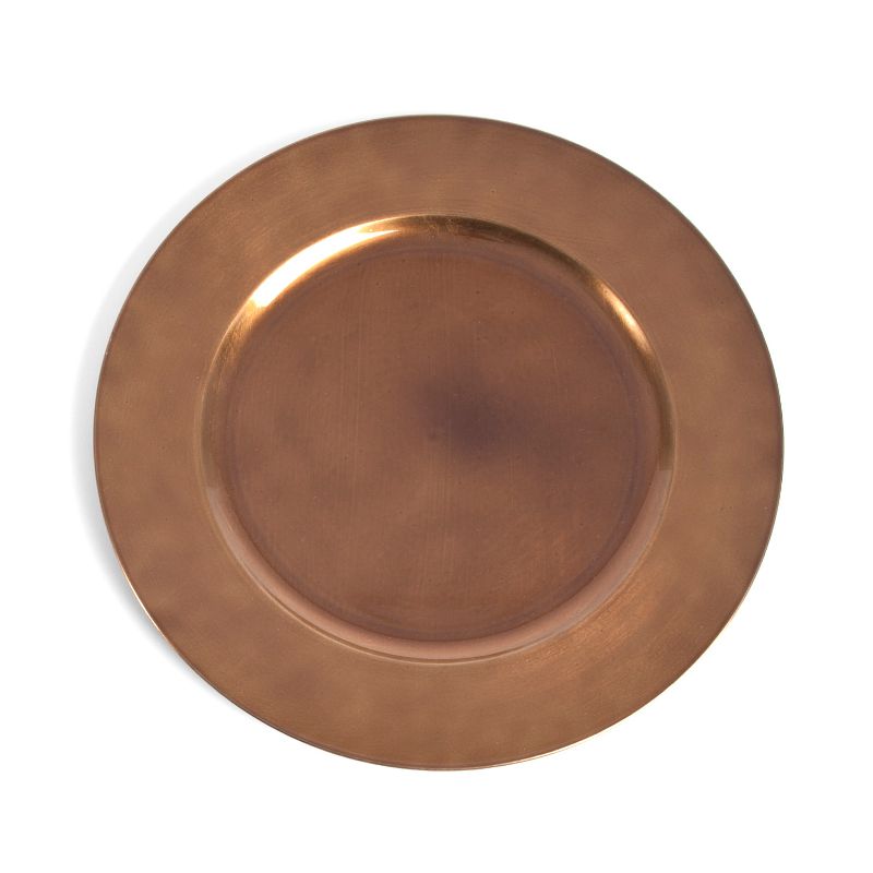 Saro Lifestyle Classic Solid Color Charger Plates, 1 of 4