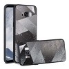 Reiko Samsung Galaxy S8 Design TPU Case with Shades of Oblique Stripes - 2 of 4