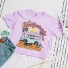 Simply Sage Market Women's California Beachin' Car Short Sleeve Relaxed Fit Cropped Tee - 2 of 4