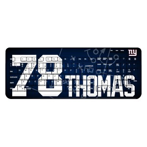 NFL New York Giants Players Game Tactic Wireless USB Keyboard - 1 of 4