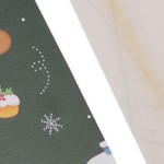 blackish green, white