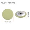 Unique Bargains Suit Dress Blouse Aluminum Fabric Cloth Covered Sewing Buttons 30 Pcs - 2 of 4